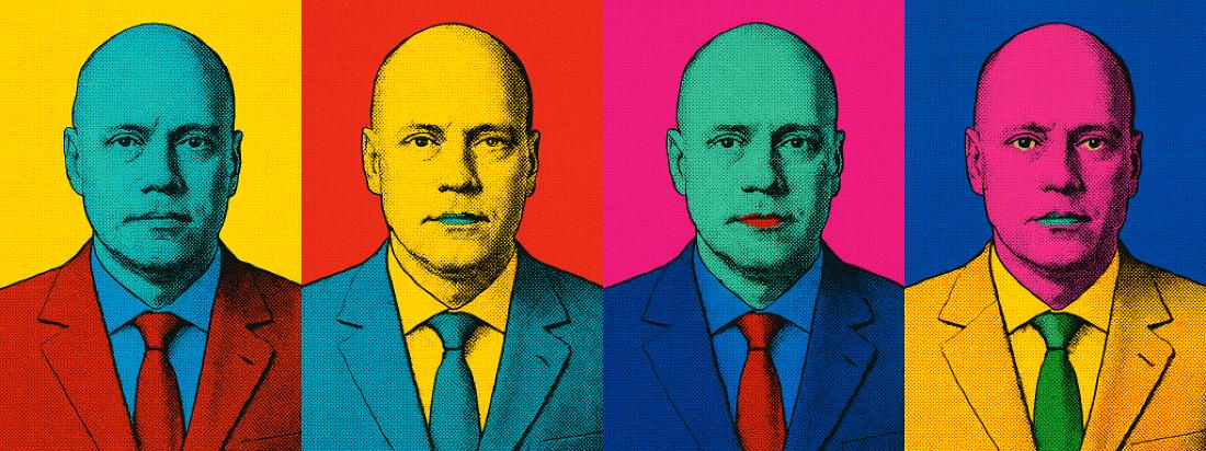 A Warhol-like image of Aqurette.
