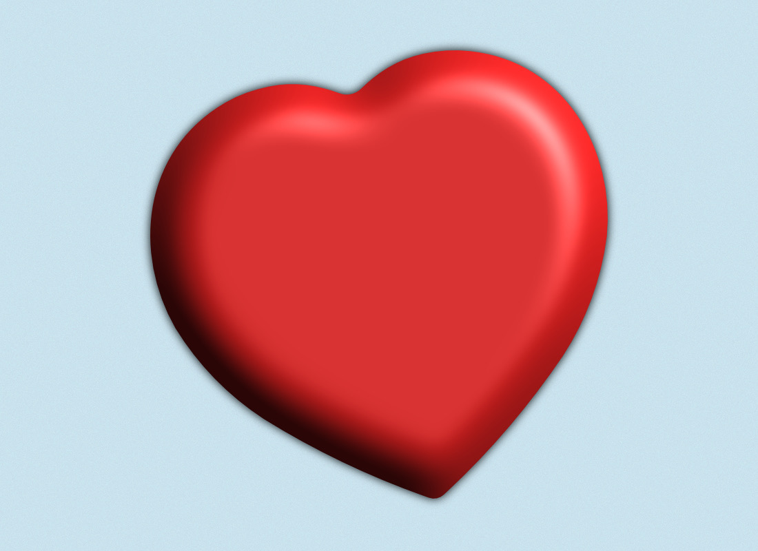 Picture of a red heart.