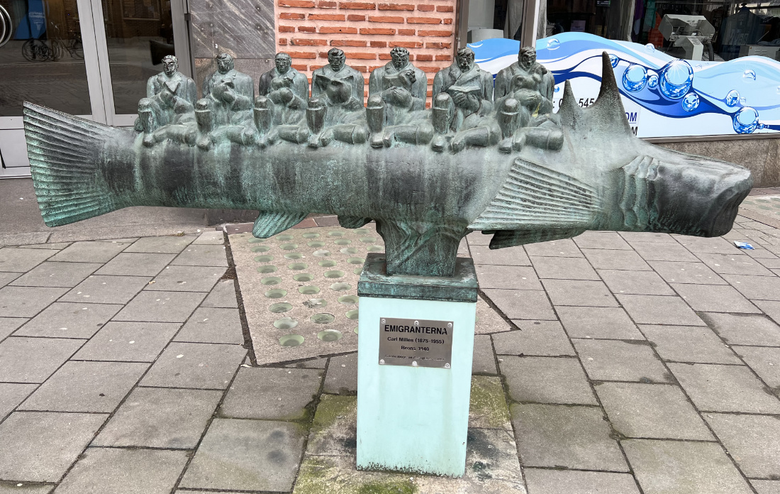 An artwork by Carl Milles.