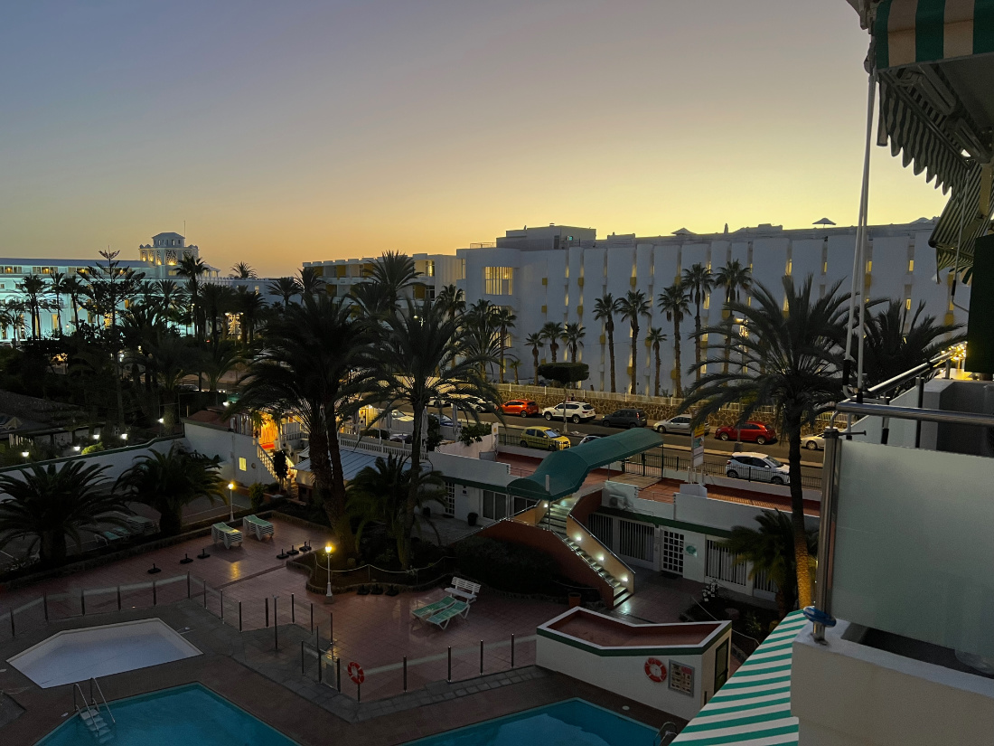 View from my Maspalomas flat.