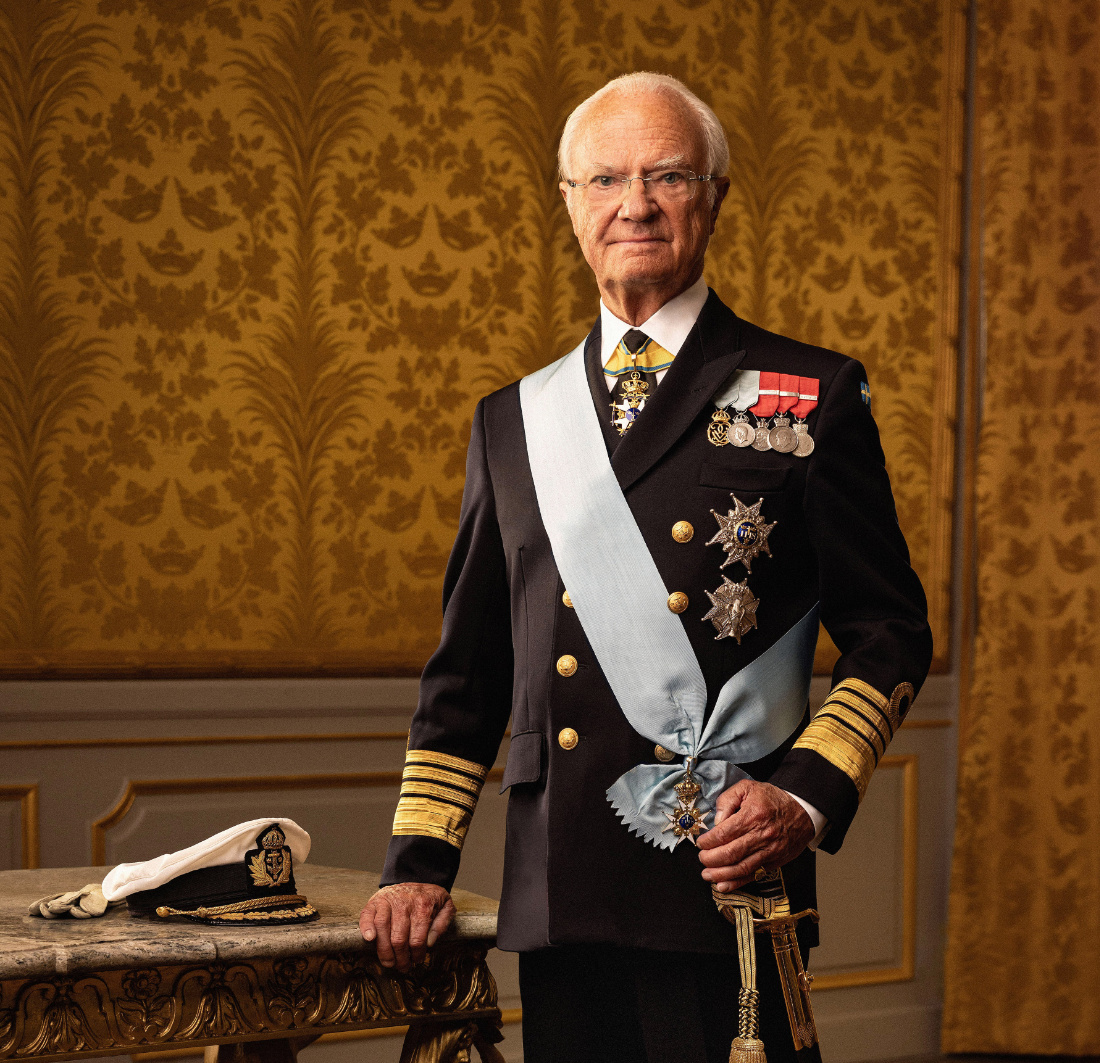 King Carl XVI Gustaf of Sweden.